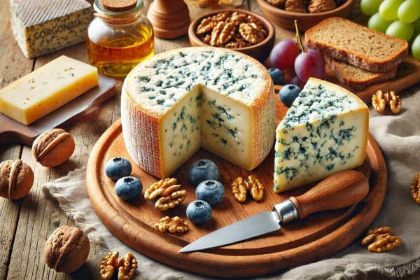 Tipuri de brânză Gorgonzola Picantă. Oferă cel mai interesant contrast de arome!