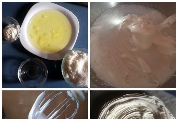 Pavlova de toamna cu crema de scortisoara si struguri